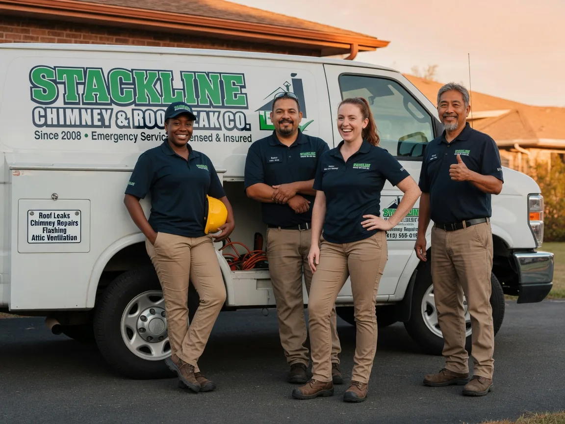 Chimney flashing repair company in Willow Spring, NC